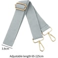thumbnail image 3 of Huggegwe Sangle de Sac à Bandoulière de Remplacement pour Sac à Main Tendance CJB91-125404, 3 of 7