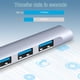 thumbnail image 4 of Divisor de puerto de concentrador USB: expansor de puerto USB - Hub USB 3.0 USB Dongle multipuerto para PC portátil   (4 puertos), 4 of 7