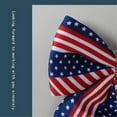 thumbnail image 5 of Clearance! Large 4th Of July Bows Patriotic Bows Red Blue Burlap Bow American Flag Bows Independence Day Tree Topper Bows For Front Door Memorial Day Decoration 10.6*9.8*1.2 in Red, 5 of 5
