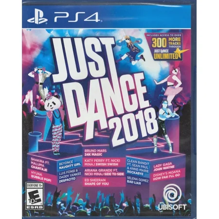 Just Dance 2018 PS4 (Brand New Factory Sealed US Version) PlayStation 4, PlaySta