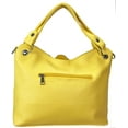 Zzfab Flower Purse with Clasp Yellow
