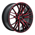 thumbnail image 2 of RTX (RTX) 082316 Vertex Noir Usiné Rouge 17x7.5 5x114.3 ET40 CB73.1, 2 of 2