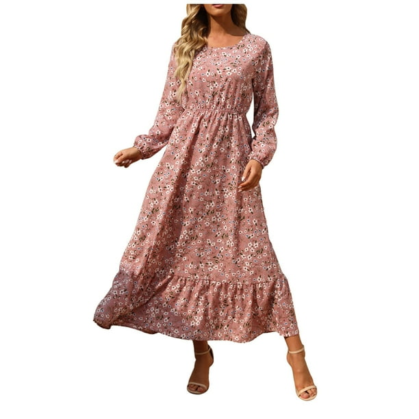Long on sale sleeve sundress