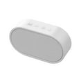 thumbnail image 2 of Mini Desktop Bluetooth Speaker with Wireless Subwoofer, 5.3 Bluetooth Audio System, Long Battery Life, Deep Bass, Compact Design – Ideal for Home, Office, and Outdoor Use, White, 2 of 8
