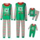thumbnail image 1 of Conjunto de pijamas navideños a juego para toda la familia de Fiomva, para adultos y niños, con estampado de ciervos y pantalones a cuadros, ropa de dormir, 1 of 8