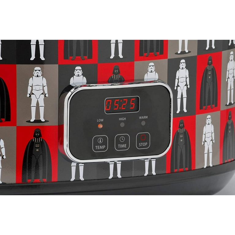  Star Wars 7-Quart Digital Slow Cooker with Sound: Home