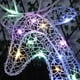 thumbnail image 5 of Lámpara Luces de ciervo de alce DIY con pilas luz LED brillante Ehuebsd de reno arte de hierro adorno de patio lámpara hecha a mano decoraciones navideñas, 5 of 7