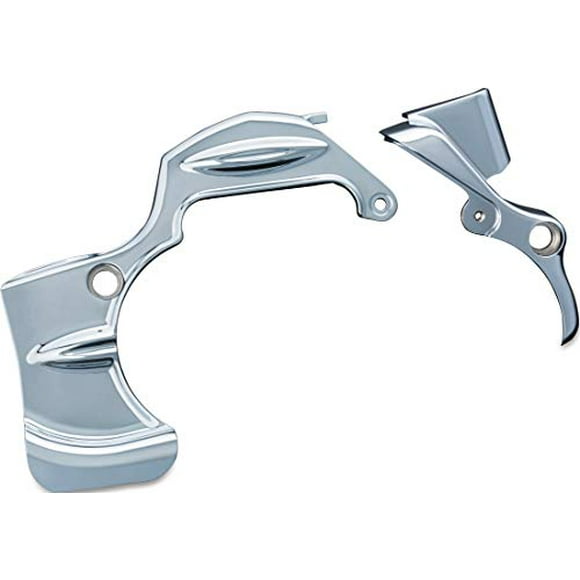 Kuryakyn 6950 Transmission Shroud/Covering for 2009-16 Harley-Davidson Touring & Trike Motorcycles with Stock Head Pipes, Chrome