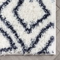 thumbnail image 4 of Well Woven Langone Blue Super Thick & Soft Tribal Diamond Area Rug 9x13 (9'3" x 12'6"), 4 of 8