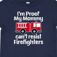 thumbnail image 4 of Inktastic Firefighter Daddy Baby Fireman Boys or Girls Baby T-Shirt, 4 of 5