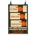 thumbnail image 2 of Print: X-Ray, Radium, Surgery - The Three Recognized Treatments For Cancer, 2 of 4