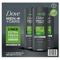 thumbnail image 3 of Dove Men+Care Body and Face Wash, Extra Fresh (18 oz., 3 pk.), 3 of 6