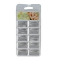thumbnail image 2 of HESITONE 100pcs/set Press On Nail Acrylic Short False Nails Full Cover Set Artificial Tips Square/Ballerina/Stiletto/Almond/Oval, 2 of 13