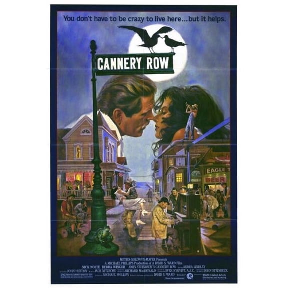 Pop Culture Graphics MOVIF5421 Cannery Row Movie Poster Print, 27 x 40
