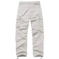 thumbnail image 2 of TRGPSG Men's Classic All Cotton Cargo Pants, 6-Pocket Work & Hiking Pants(No Belts)Light Gray,Size 40, 2 of 7
