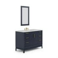 thumbnail image 2 of Water Creation Elizabeth 48" Hardwood Single Bathroom Vanity in Blue/Gold, 2 of 5