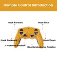 thumbnail image 3 of KNACKTOYZ 6 Channel Remote Control Crane Toy for Kids - 50.4 inch RC Tower Crane with LED Lights & Sounds, 680&Acirc;&deg; Rotation Lift Construction Vehicles, Excavator Toy fo, 3 of 6