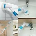 thumbnail image 5 of JahyShow Adjustable Hurricane Electric Bathroom Spin Scrubber W/3 Replaceable Brush Heads, 5 of 8