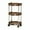 Coffee, variant on Shelf Trolley Floor Standing Three Layer Storage Rack Home Living Room Snack Dormitory Storage Rack With Universal Wheels