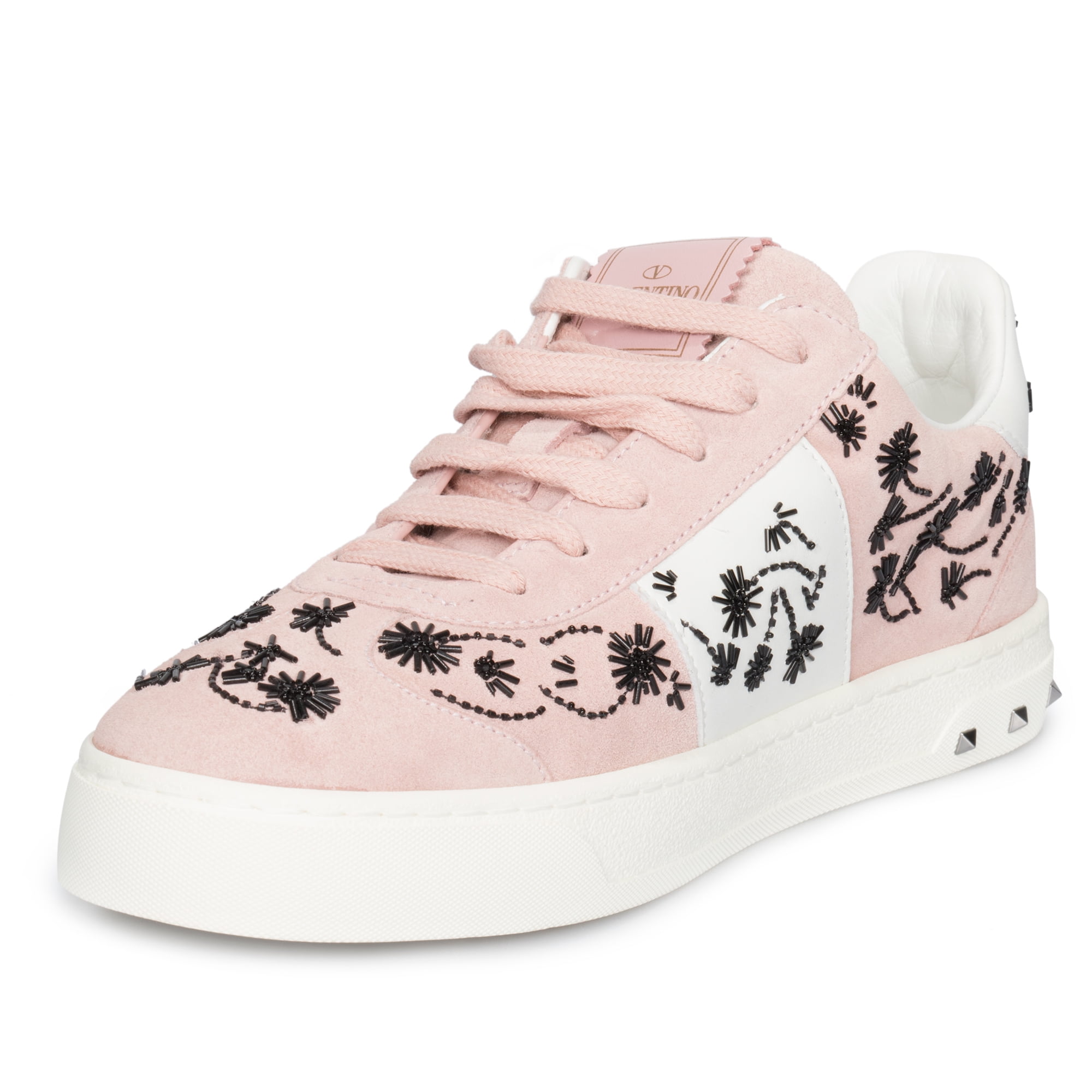Valentino Flycrew Embroidered Sneaker 