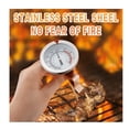 thumbnail image 6 of Stainless Steel Kitchen Fryer Food Candy High Temperature Thermometer Safe Oil Thermometer Portable Extended Probe Oil Temperature Gauge for Frying Pan Barbecue Meat, 6 of 6