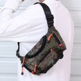 thumbnail image 3 of Chest Bag Large Capacity Portable Theft Proof Sling Bag Waist Pack for Biking, 3 of 6