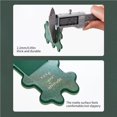 thumbnail image 2 of Kearding 10 piezas de elevadores de asiento de inodoro, asas de asiento de inodoro verde oscuro, elevadores de tapa de inodoro higiénicos seguros como Juegos de accesorios de baño Kearding HA015220-00, 2 of 6