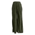 thumbnail image 7 of Women's Pants Fashion Casual Pants For Women Lazy Style High Waisted Casual Versatile Drape Wide Leg, 7 of 7