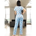 thumbnail image 3 of Pijama De 3 Piezas Mujer Pantalon Short Y Playera A Juego, 3 of 5