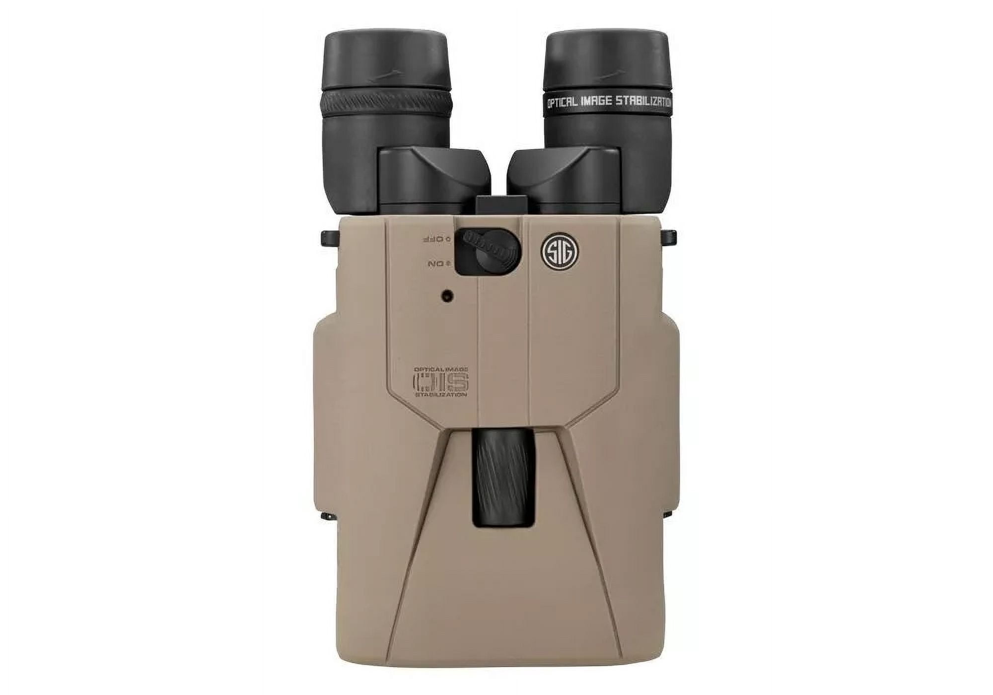 Sig Sauer ZULU6 HDX PRO Image Stabilized FDE 14x50mm Binocular