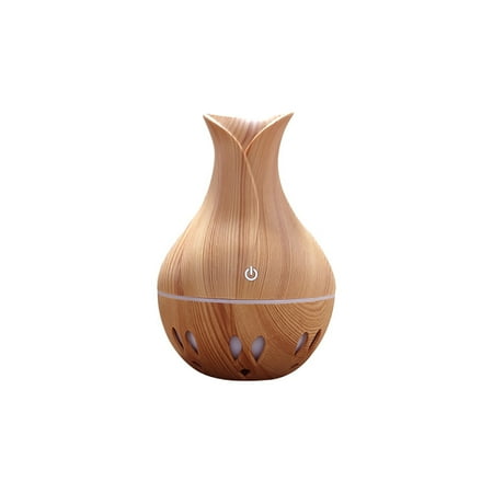 

Ovzne New Portable Air Aroma Essential Oil Diffuser LED Aroma Aromatherapy Humidifier Clearance