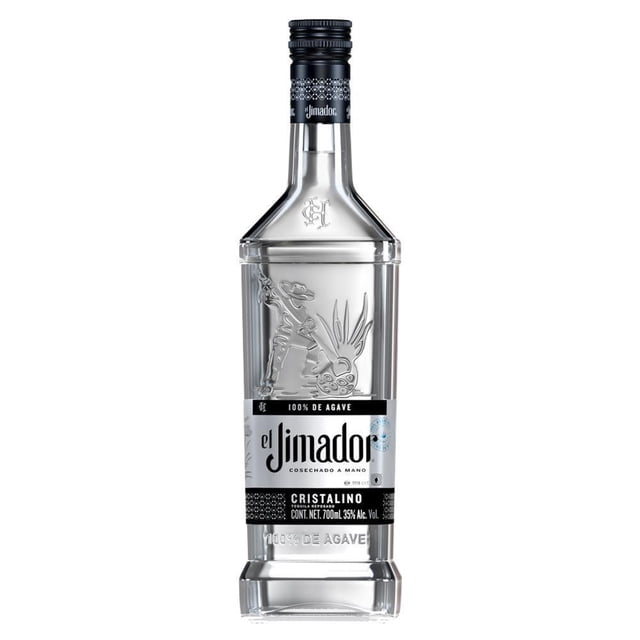 Paquete de 3 Tequila Jimador Cristalino 700 ml Jimador Paquete de 3