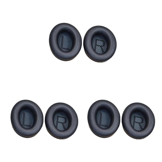 Almohadillas para auriculares Injueey fundas de cojín de cuero para QuietComfort 35/35II Type4 NO4