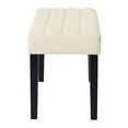 thumbnail image 4 of CorLiving California 24 Panel Tufted Leatherettte Bench, 4 of 4