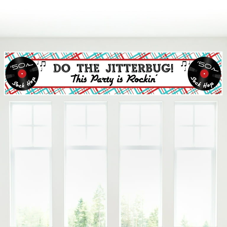 Printable Sock Hop Decorations | Shelly Lighting