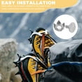 thumbnail image 3 of FUEENIRVA 50Pack Ice Cleats for Boots Men Steel Spikes for Snowy and Icy, 3 of 8