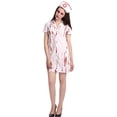 thumbnail image 4 of Cosplay Costume Zombie Nurse Dress With Hat Cosplay Of Scary Hospital For Women Halloween Party Gam, 4 of 4