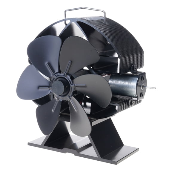 Efficient Heat Distribution Fan Heat Powered Stove Fan Warm Air Saving Fuels Save Energy and Stay Warm Quiet Operation