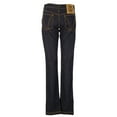 thumbnail image 2 of FRANKIE MORELLO Women's Bootcut Tan Stitch Jeans Sz 31 Dark Wash, 2 of 2
