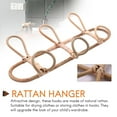 thumbnail image 3 of Rattan Wall Hooks Kids Garments Organizer Rack Kids Hanger, 3 of 4