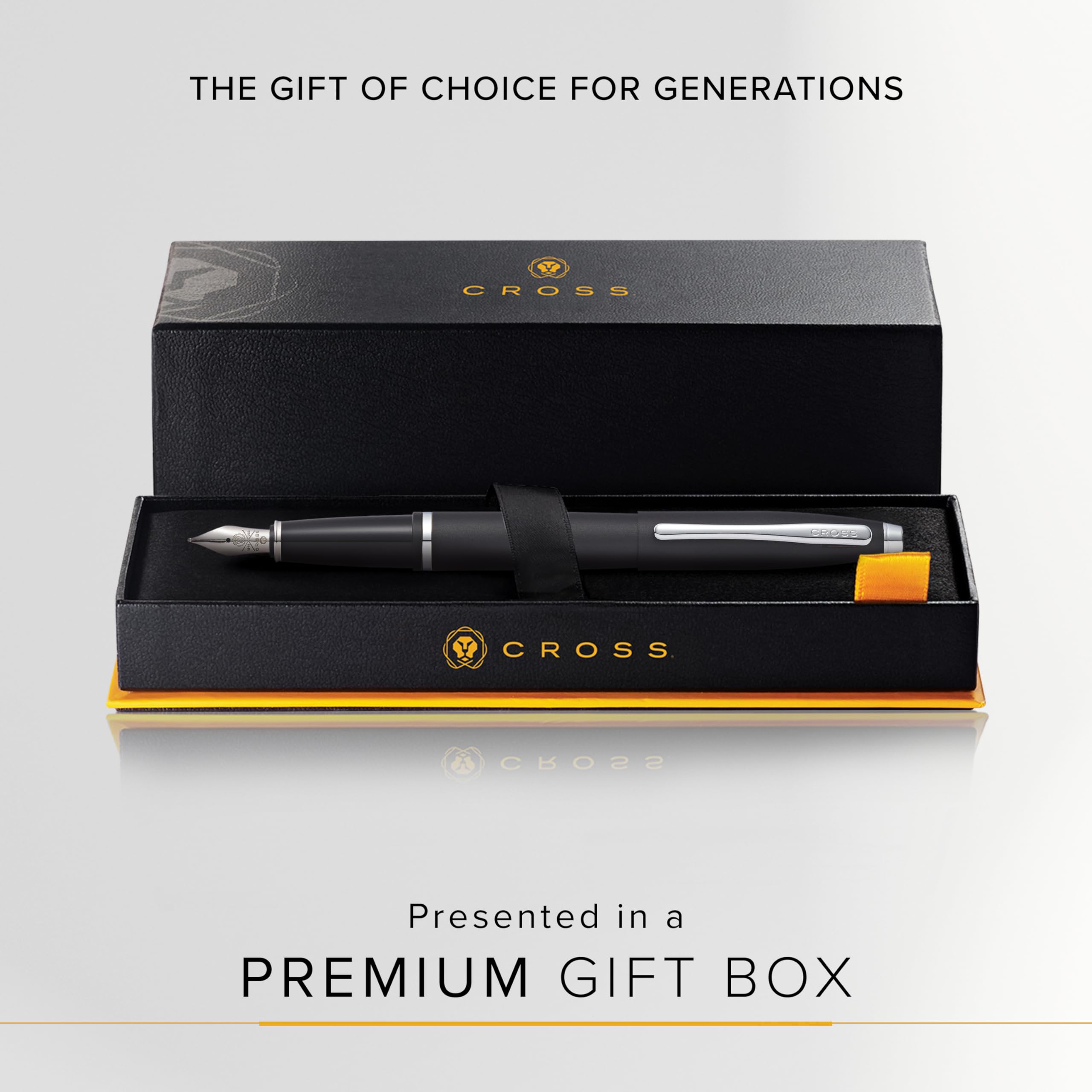 Cross Calais Matte Black Medium Nib Fountain Pen