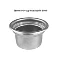 thumbnail image 3 of Recipiente para Polvo de Café 58 mm Cuatro Tazas, Acero Inoxidable, con Asa Cafetera, Filtro Reutilizable., 3 of 11