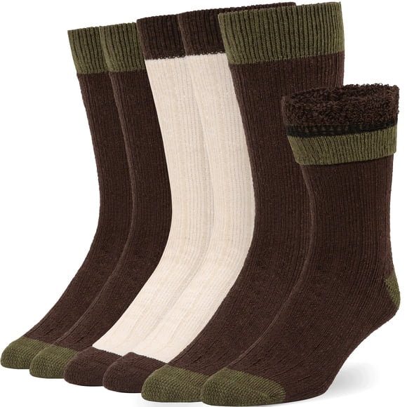 Calcetines de senderismo de lana merino Alvada, térmicos y cálidos, 3 pares