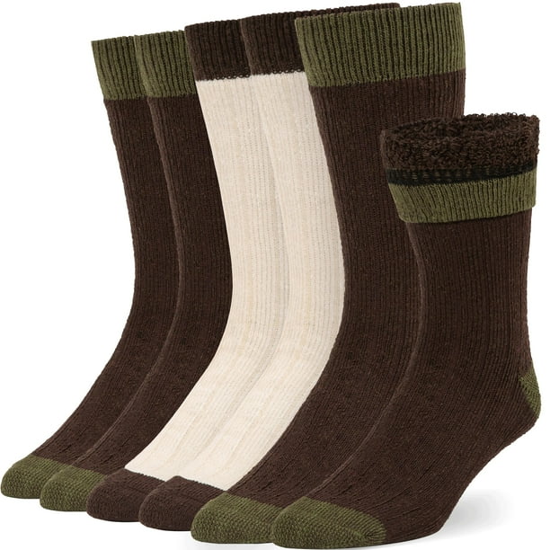 Calcetines térmicos Alvada de lana merino para senderismo, cálidos, 3 pares