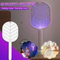 thumbnail image 2 of Rechargeable Racket Zapper Mosquito Bug Fly Swatter Mosquito Wlectric Lamp Mosquito Racket Suitable For Hotel And Family, 2 of 5