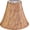 Burgundy Vertical Stripe, variant on Bell Lamp Shades Set of 2 White Medium Lamp Shade 6" Top x 13" Bottom x 9.8" High(Spider) Modern Lamp Shade for Table Lamp & Bedside Lamp - Side Ribbing Hand Crafted Lampshade Replacement by