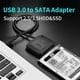 thumbnail image 2 of Bearachild Adaptador de disco duro USB 3,0 a SATA, conector SSD, Cable de datos, accesorio portátil para ordenador de escritorio y portátil Videojuegos y accesorios Tipo-C NO1, 2 of 6
