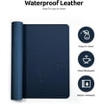 thumbnail image 4 of YSAGi Leather Desk Pad Protector, Office Desk Mat, Large Mouse Pad, Non-Slip PU Leather Desk Blotter, Laptop Desk Pad, Waterproof Desk Writing Pad for Office and Home (Black, 23.6" x 13.8"), 4 of 10