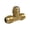 White, variant on JMF 3/8 in. Flare x 1/2 in. Dia. Flare Brass Reducing Tee