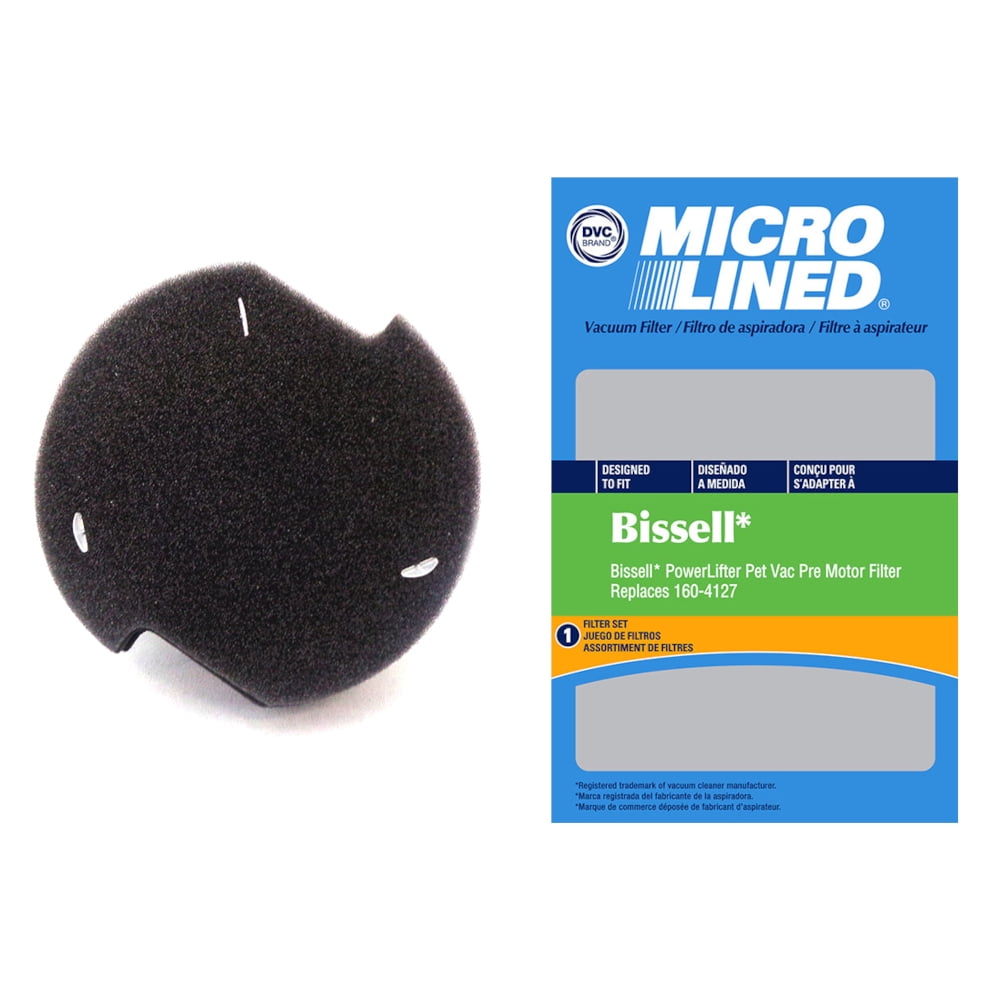 DVC MicroLined Replacement Pre Motor Foam Filter 1604127 Fits Bissell